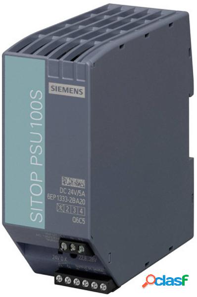 Alimentatore per guida DIN Siemens SITOP PSU100S 24 V/5 A 24