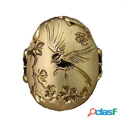 Anello Giornaliero Classico Oro Lega Uccello Moda 1 pc / Per