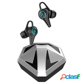 Auricolari Gaming TWS con Custodia di Ricarica K92 - Color