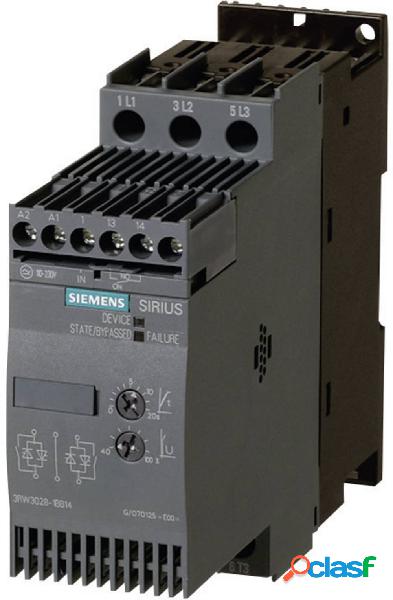 Avviatore soft starter Siemens Potenza motore a 400 V 18.5