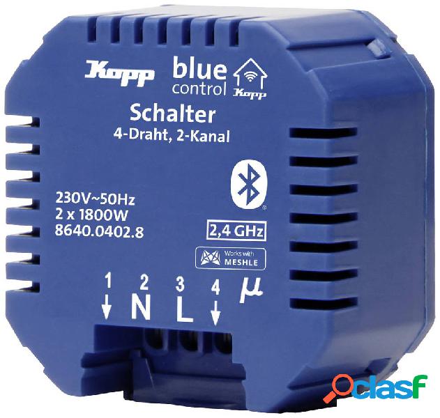 BC.Schaltakt.4D.2Kan. Blue-Control 2 canali Attuatore