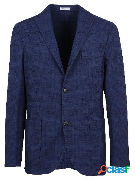 BOGLIOLI BLAZER UOMO N1302QBLC4150776 COTONE BLU