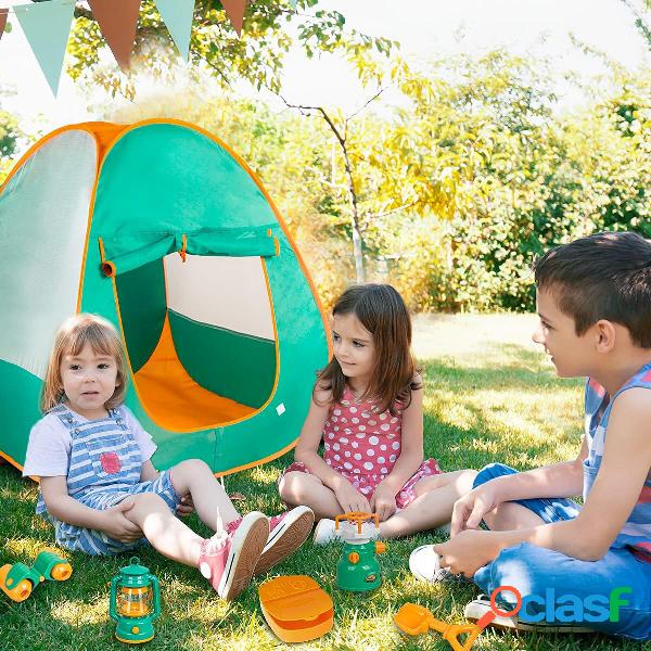 Bambini campeggio Set di attrezzi per tenda Tenda da gioco