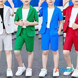 Bambino Da ragazzo Completo e giacca Pantaloncini Completo 2