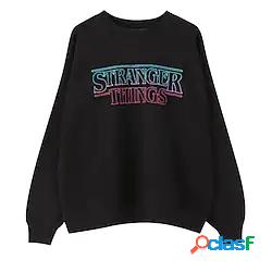 Bambino Da ragazzo Felpa Stranger Things Manica lunga Stampa
