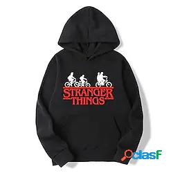 Bambino Da ragazzo Felpa con cappuccio Stranger Things