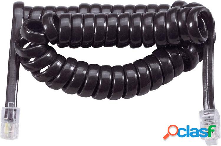Basetech Cornetta del telefono Cavo [1x Presa RJ10 4p4c - 1x