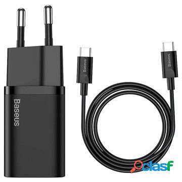 Baseus Super Si Quick Charger and USB-C/USB-C Cable - 25W -