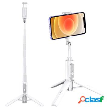 Baseus Traveler Bluetooth Tripod Selfie Stick - White