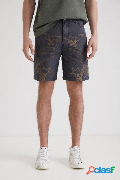 Bermuda stampa palma