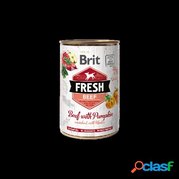 Brit Care - Brit Fresh Manzo Con Zucca Cibo Umido Per Cani