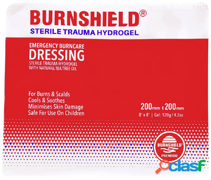 Burnshield 1012281 Compressione per ferite da fuoco 200 mm x
