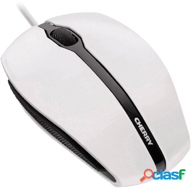 CHERRY Gentix Corded Mouse USB Ottico Bianco 3 Tasti 1000