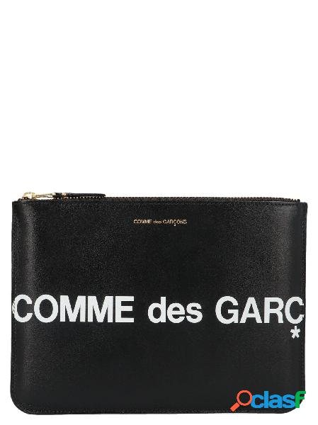 COMME DES GARÇONS POCHETTE DONNA SA5100HL1 PELLE NERO