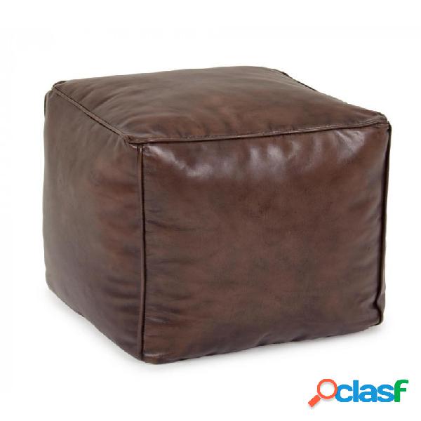 CONTEMPORARY STYLE - Mendez marrone 40x40 pouf di