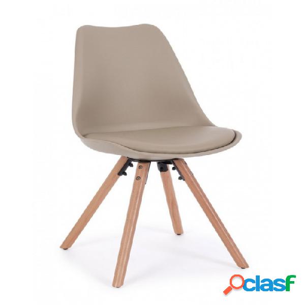 CONTEMPORARY STYLE - Sedia new trend tortora sedie di