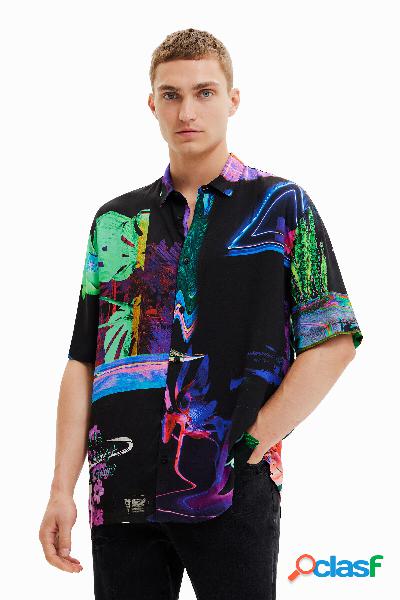 Camicia resort fluorescente