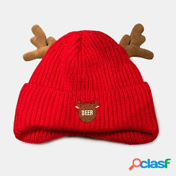 Cappello lavorato a maglia da uomo Natale Plus Velluto