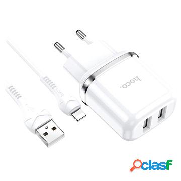 Caricabatteria da Muro e Cavo Lightning Hoco N4 Aspiring -