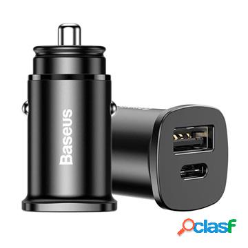 Caricabatterie da Auto 30W Baseus PPS - USB-C PD, QC4.0/3.0,