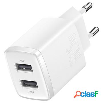 Caricabatterie da Muro Baseus Compact con 2 Porte USB -