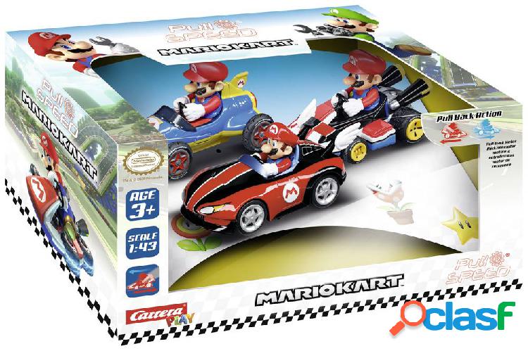 Carrera Play Mario Kart Mario 3 pz (Wii, MK8, Mach 8)