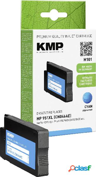Cartuccia KMP Compatibile sostituisce HP 951XL Ciano H101