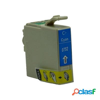 Cartuccia compatibile Epson T0752 CIANO