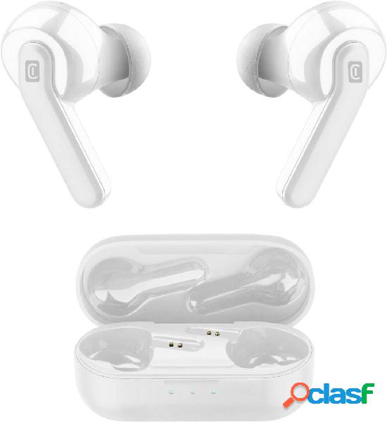 Cellularline Cuffie In Ear Bluetooth Bianco Eliminazione del