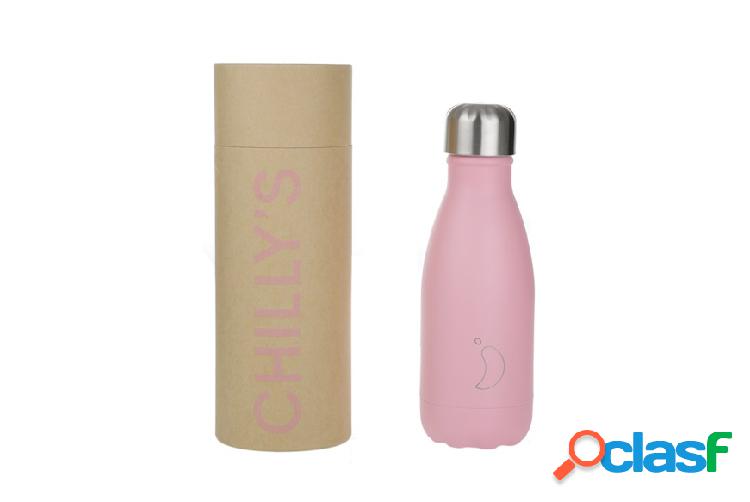 Chillys Bottles Bottiglia termica acciaio rosa pastello rosa