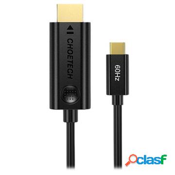 Choetech 4K 60Hz USB-C/HDMI Cable - 1.8m - Black
