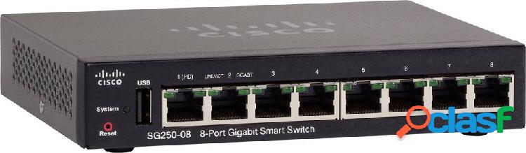 Cisco 250 Series SG250-08 - Switch - L3 Switch di rete 8