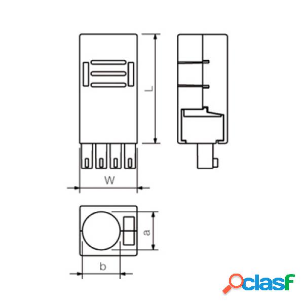 Connettori per circuiti stampati. BCZ 3.81 AH04 1005290000