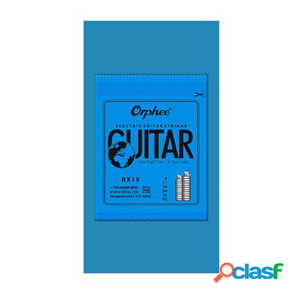 Corde per chitarra elettrica ORPHEE RX15 / RX17 / RX19