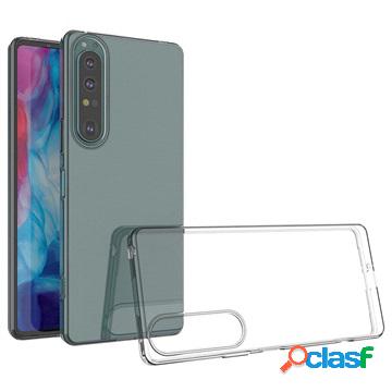 Cover Anti Scivolo TPU per Sony Xperia 1 IV - Transparente