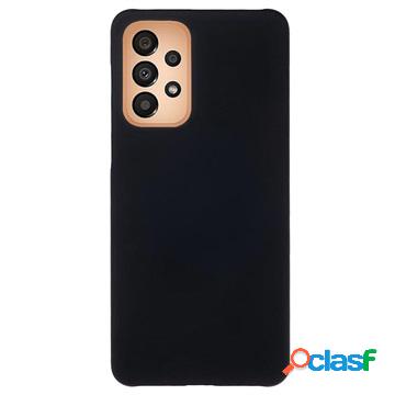 Cover in Plastica Gommata per Samsung Galaxy A33 5G - Nera