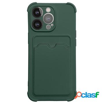 Cover in Silicone Card Armor Serie per iPhone 13 Pro Max -