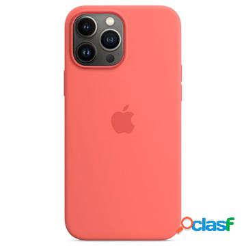 Cover in Silicone con MagSafe Apple per iPhone 13 Pro Max