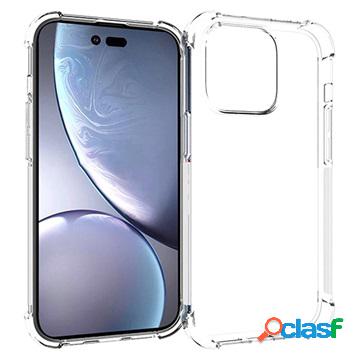 Cover in TPU Antiurto per iPhone 14 Pro - Trasparente