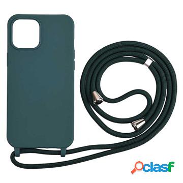 Cover in TPU Necklace Serie per iPhone 12 Pro Max - Verde
