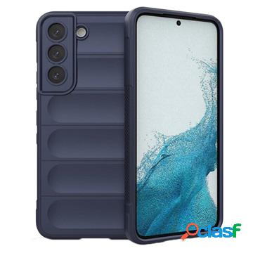Cover in TPU Rugged Serie per Samsung Galaxy S22 5G - Blu