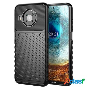 Cover in TPU Thunder Serie per Nokia X10/X20 - Nero