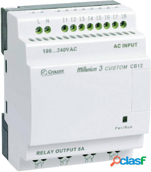 Crouzet 88970021 Millenium 3 CB12 R Modulo di controllo PLC