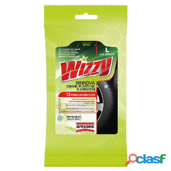 Cruscotto pulitore Wizzy Rinnova gomme, plastiche e