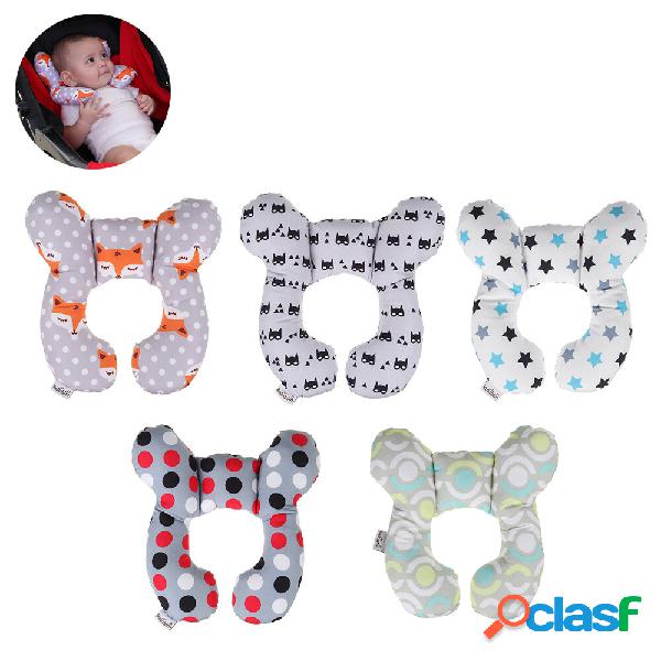Cuscino a forma di U in cotone Passeggino Cuscino per