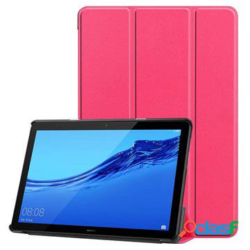 Custodia Folio Tri-Fold per Huawei MediaPad T5 10 - Rosa