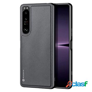 Custodia Ibrida Dux Ducis Fino per Sony Xperia 1 IV - Nera