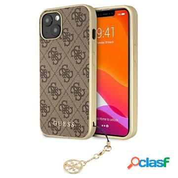 Custodia Ibrida Guess 4G Charms Collection per iPhone 13