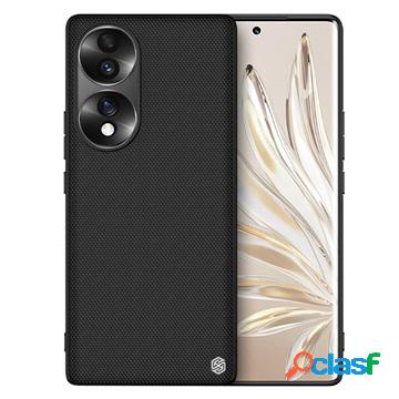 Custodia Ibrida Nillkin Textured per Honor 70 - Nera