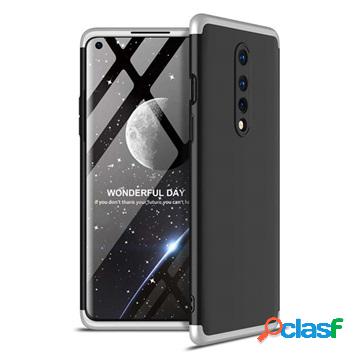 Custodia Rimovibile GKK per OnePlus 8 - Color Argento / Nero
